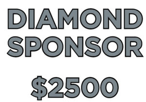 Diamond Sponsor 2500 dollars