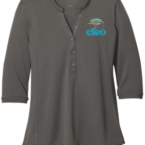 Front of the CLEO shirt