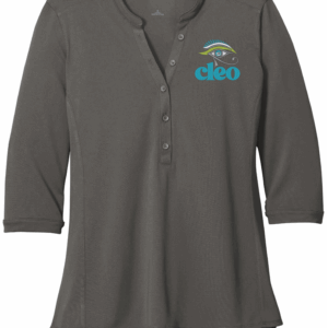 Front of the CLEO shirt