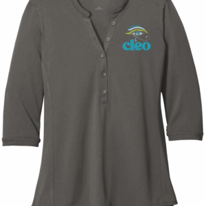CLEO Port Authority ® Ladies UV Choice Pique Henley Shirt